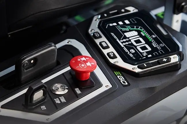 Tractor de tuns iarba  Ego Power ZT4201E-L