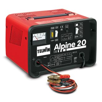 Redresor baterii Telwin ALPINE20BOOST, tensiune incarcare 12/24 V, capacitate baterii Pb/START/STOP 30-225 Ah, incarcare rapida