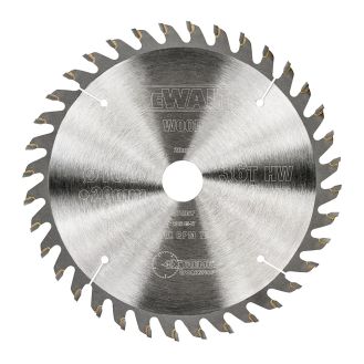 Disc Dewalt DT4057 pentru fierastrau circular, D 160x20x2.6 mm, 36 dinti, pentru taiere fina, seria Extreme
