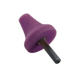 Burete conic de lustruit Flex PK-V 35 HEX VE5, 517801, 35 mm, violet, set 5 bucati