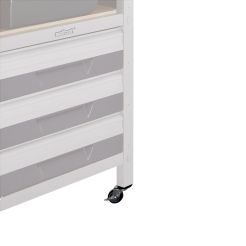 Picior cu rola si frana dirijabil Wolfcraft 6066000