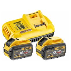 Set incarcator Dewalt DCB118Y2, cu 2 acumulatori XR FLEXVOLT de 12.0 Ah