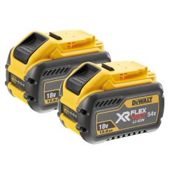 Acumulator Li-Ion Dewalt DCB548Y2, XR FLEXVOLT 18/54 V, 12.0 Ah, set 2 bucati
