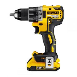 Masina de gaurit si insurubat cu acumulatori Dewalt DCD791D2, 18V/2.0Ah, cuplu maxim 70 Nm, 2 acumulatori, incarcator, valiza de transport