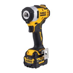 Masina de insurubat cu impact Dewalt DCF903P1G, patrat 3/8", max 339 Nm, cu 1 acumulator 12V XR /5.0 Ah tip "G" si incarcator