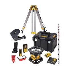 Nivela laser rotativa DeWalt DCK374D1R, laser rosu, 45 / 450 m