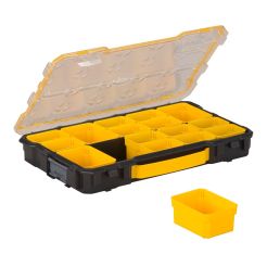 Organizator profesional pentru piese mici Stanley FMST1-75779, 440 x 280 x 75 mm, 14 cupe