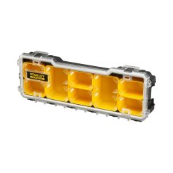 Organizator profesional pentru piese mici Stanley FMST1-75781, 440 x 170 x 75 mm, 8 cupe
