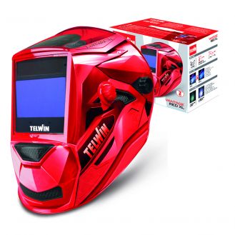 Masca de sudura automata cu filtru reglabil DIN 4/5 -9/9-13 Telwin 802936, VANTAGE RED XL, MMA/Mig-Mag/TIG