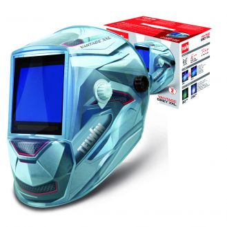 Masca de sudura automata cu filtru reglabil DIN 4/5 -9/9-13 Telwin 802937, VANTAGE GREY XXL, MMA/Mig-Mag/TIG