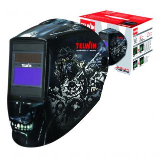 Masca de sudura automata cu filtru reglabil DIN 4/5 -9/9-13 Telwin 804081, JAGUAR CYBORG, MMA/Mig-Mag/TIG