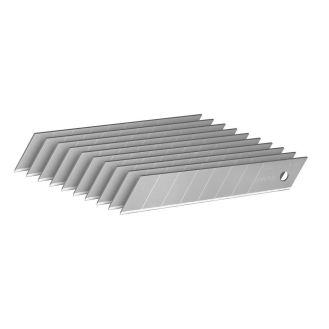 Set 10 lame cutter fractionabile Stanley 0-11-301, 18 mm