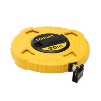 Ruleta Stanley 0-34-296, 20 m x 12.7 mm, banda din fibra de sticla, sistem metric, clasa III, blister