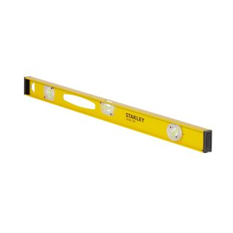 Nivela cu bula reglabila 180° Stanley 1-42-921, 80 cm, I- BEAM, 3 fiole