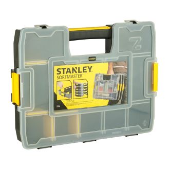 Organizator unelte si accesorii Stanley 1-97-483, 375 x 290 x 67 mm, 14 compartimente, max 4 kg