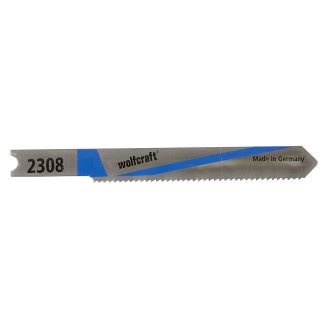 Set 2 panze pentru fierastrau pendular Wolfcraft 2308000, prindere in U, pentru metal, adancime taiere 1 - 3 mm