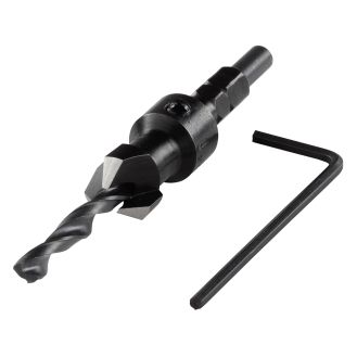Burghiu de centrare cu zencuitor Wolfcraft 2545000, D 4.5 mm + zencuitor D 12 mm
