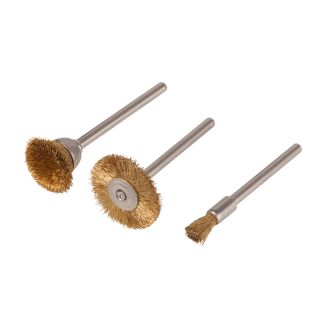 Set 3 Mini-perii sarma din alama Wolfcraft 2740000
