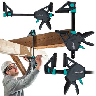 Menghina de mana PRO MAX Wolfcraft 3070000, 150 mm, 220-410 mm, 250 kg