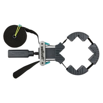 Chinga de strangere cu 4 bacuri Wolfcraft 3416000, 4 m, strangere cu manivela