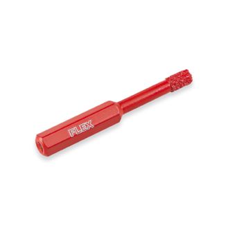 Burghiu ceramica Flex DD-DRY D8x30 HEX, 386294, prindere hexagonala, 8x30x80 mm