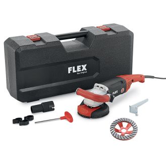 Masina de slefuit cu disc diamantat Flex LD 18-7 125 R Kit Turbo-Jet, 1800 W, 125 mm, 7000 rpm