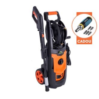 Aparat de spalat cu apa rece sub presiune Greenfield, G-S420-1800R, 1800 W, 130 bar, 420 l/h, tambur, duza reglabila 