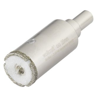 Carota diamantata "Ceramic" Wolfcraft 5924000, D 25 mm, lungime 45 mm