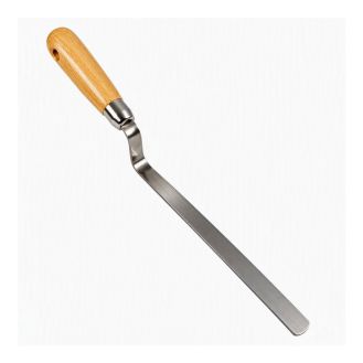 Mistrie ingusta pentru rosturi Rubi 65906, 12 mm, maner din lemn, lama inox