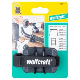 Suport pentru furtun de aspirator Wolfcraft 6891000, diametru 30 - 60 mm
