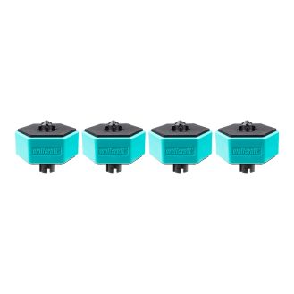 Set 4 suporturi pentru piese de lucru Wolfcraft 6892000, fixare pe mese/bancuri de lucru 