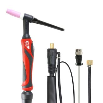 Torta sudura TIG Telwin 743125, ST26, conector AX50, 8P, lungime 4 m, racire cu gaz