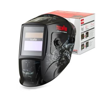 Masca de sudura automata cu filtru reglabil DIN 4/5 -9/9-13 Telwin 804081, JAGUAR CYBORG, MMA/Mig-Mag/TIG