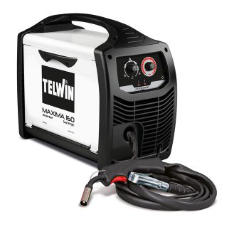 Aparat sudura cu sarma MIG-MAG Telwin MAXIMA160SYNERGIC, 150 A, sarma otel 0.6-0.8  mm, cu accesorii