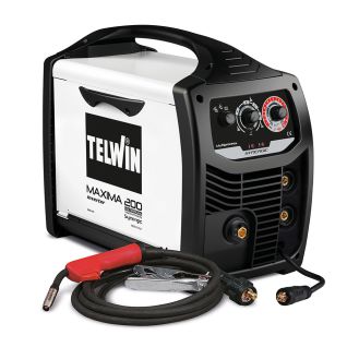 Aparat sudura cu sarma MIG-MAG Telwin MAXIMA200SYNERGIC, 170 A, sarma otel 0.6-0.8  mm, cu accesorii