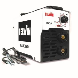 Invertor sudura MMA Telwin T-ARC160ACX, 160 A, electrozi 1.6-4.0 mm, cu accesorii