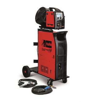 Aparat sudura MIG-MAG/FLUX/BRAZARE/ MMA/TIG-DC LIFT Telwin ELECTROMIG550SYNERGIC, 500 A, sarma otel 0.6-2.4  mm, electrozi 1.6-8  mm, cu accesorii