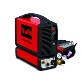 Aparat sudura TIG/ MMA Telwin TECHNOLOGYTIG182AC/DC-HF/LIFT_ACC, 160 A, electrozi 1.6-3.2  mm, cu accesorii TIG