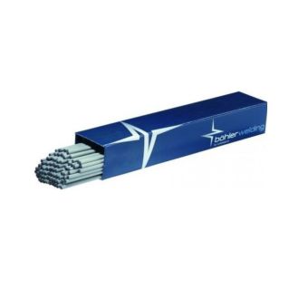 Electrozi inveliti pentru sudura otelurilor slab aliate Bohler 86201, E7018-A1H4, diametru 3.2 mm, lungime 350 mm, cutie 4.5 kg 