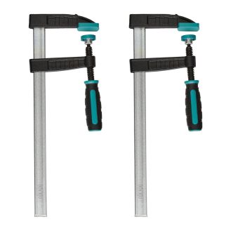 Set 2 menghine cu surub 80/300mm Wolfcraft 8647000, pentru o gama larga de aplicatii de prindere