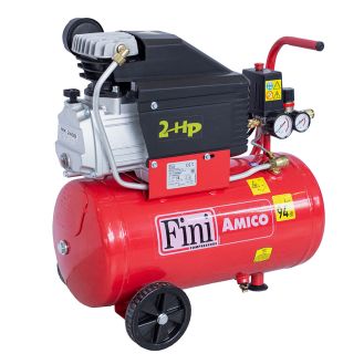 Compresor de aer Fini AMICO25/2400, 24 l, 1500 W, 8 bar, 170 l/min