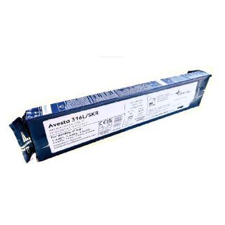 Electrozi inveliti pentru sudura otel inoxidabil Bohler 26767, AVESTA 316L/SKR, diametru 2 mm, 300 mm, 1.2 kg