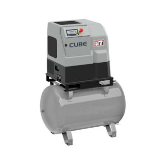 Compresor cu surub Fini CUBE 5.5-10-270 Z, 270 l galvanizata, 5.5 kW, 10 bar, 705 l/min