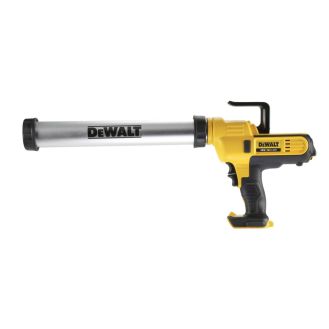 Pistol de lipit cu cartus compatibil cu acumulator Li-Ion 18 V XR Dewalt DCE580N, 2500N, 300-600ml