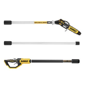 Drujba cu tija extensibila DeWalt DCMPS567N, sina 20 cm, viteza lant 6,5 m/s, compatibila cu acumulator Li-Ion 18V XR