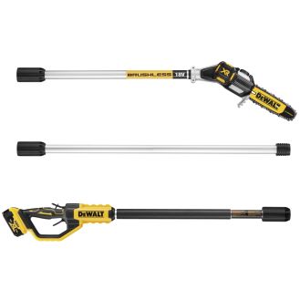 Drujba cu tija extensibila DeWalt DCMPS567P1, sina 20 cm, viteza lant 6,5 m/s, 18V XR 1 X 5 Ah