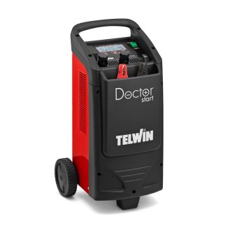 Redresor baterii/robot de pornire/tester Telwin DOCTORSTART330, tensiune incarcare 12/24 V, capacitate baterii Pb/GEL/AGM/Pb Ca/Li 10-450 Ah