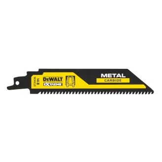Lama fierastrau sabie Dewalt DT20436, pentru metal, 152 mm