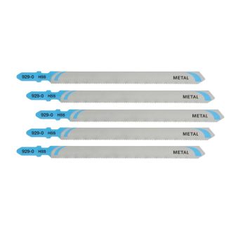 Set 5 panze HSS pentru fierastrau pendular DeWalt DT2085, 132 x 1.2 mm, metal