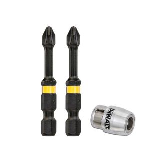 Set biti EXTREME IMPACT TORSION DeWALT DT70536T, 2 buc PH2 X 57 mm, 1 bucata manson magnetic